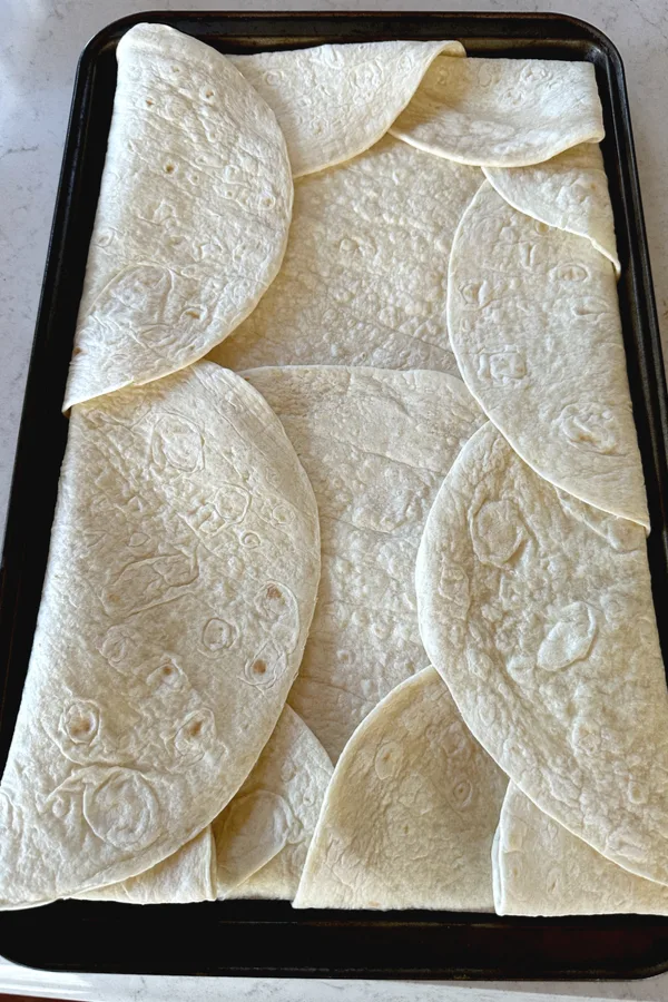 folded tortillas
