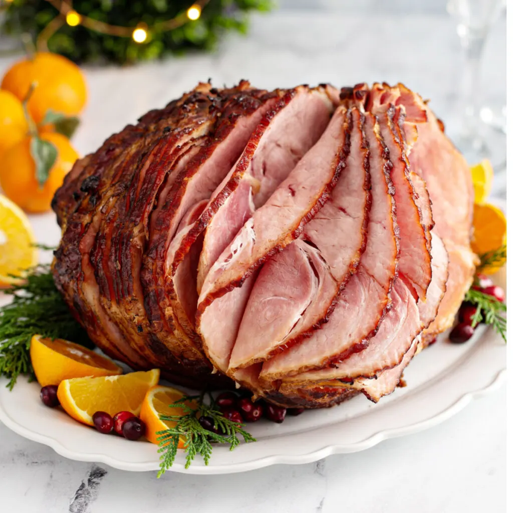 Glazed Holiday Ham Recipe - Only 5 Ingredients!