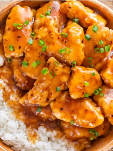 Crock pot orange chicken