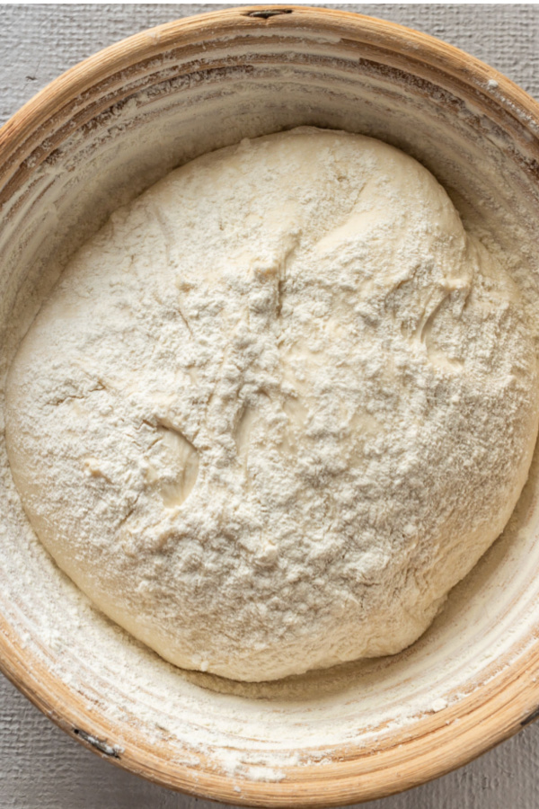 rising bread dough