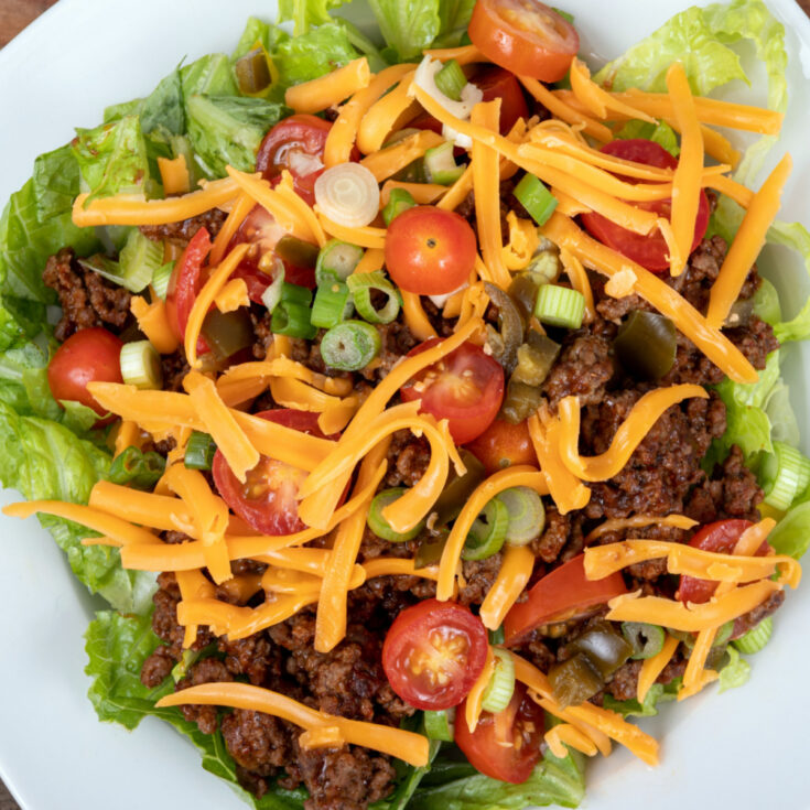 keto taco salad