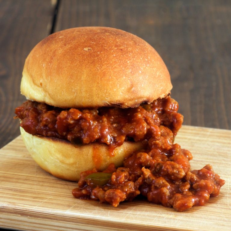 homemade sloppy joes