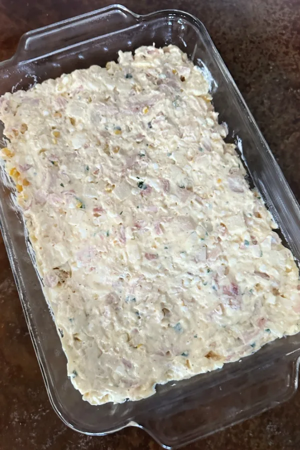 creamy unbaked casserole