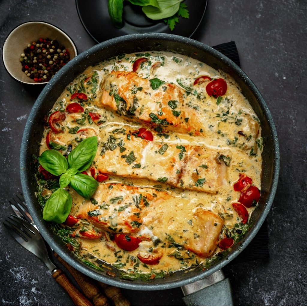 creamy tuscan salmon 