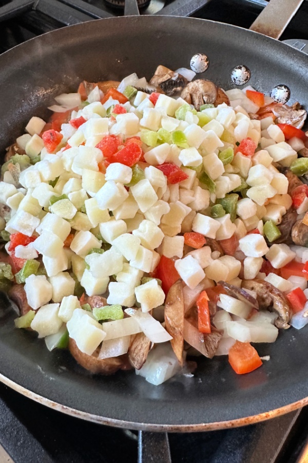 frozen potatoes and vegetables 