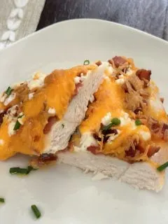 loaded baked chicken