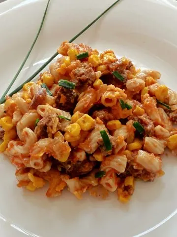 leftover hamburger casserole