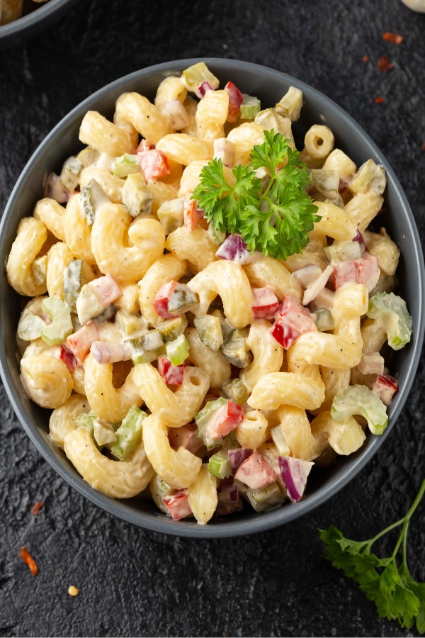 macaroni salad for memorial day side dish recipe