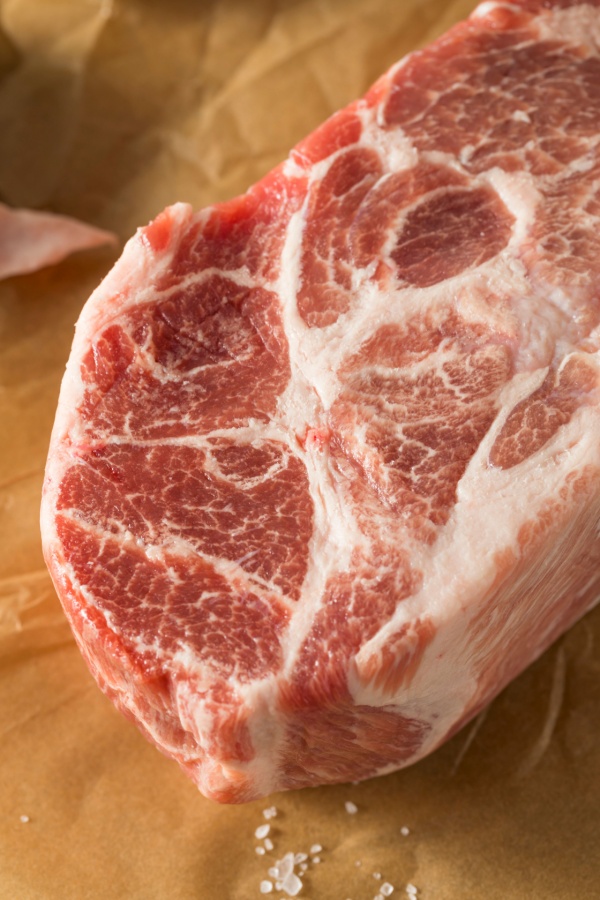 raw pork shoulder 