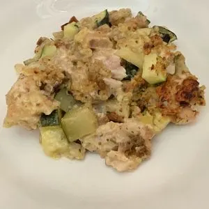 chicken zucchini and stuffing casserole
