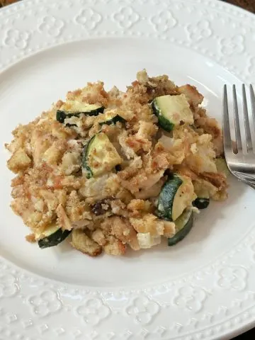 chicken zucchini and stuffing casserole
