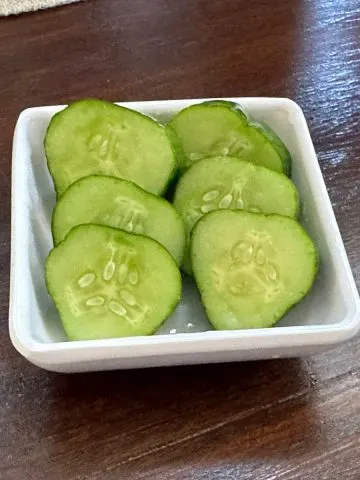 overnight garlic pickles