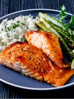 air fryer salmon