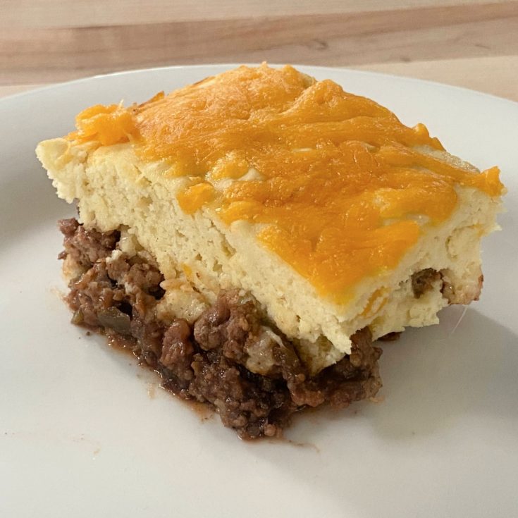 barbecue cheeseburger casserole