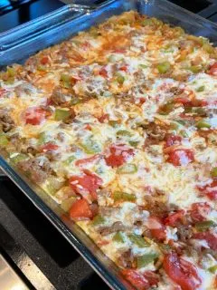 stuffed pepper casserole