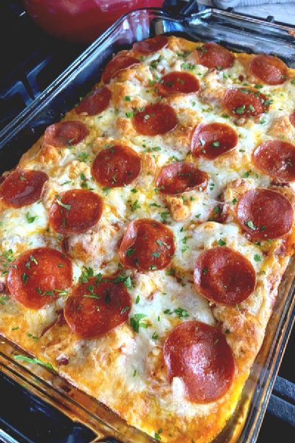 bubble up pizza casserole