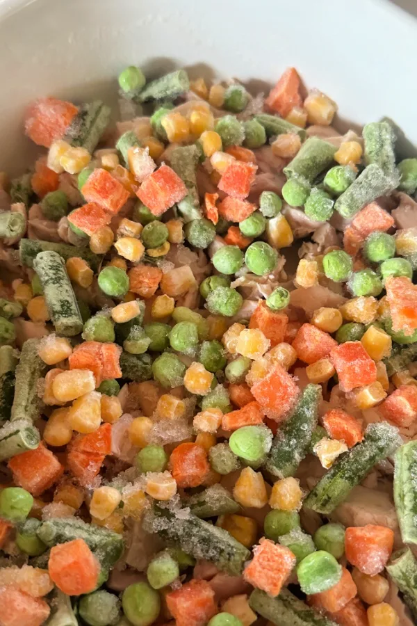 frozen mixed vegetables