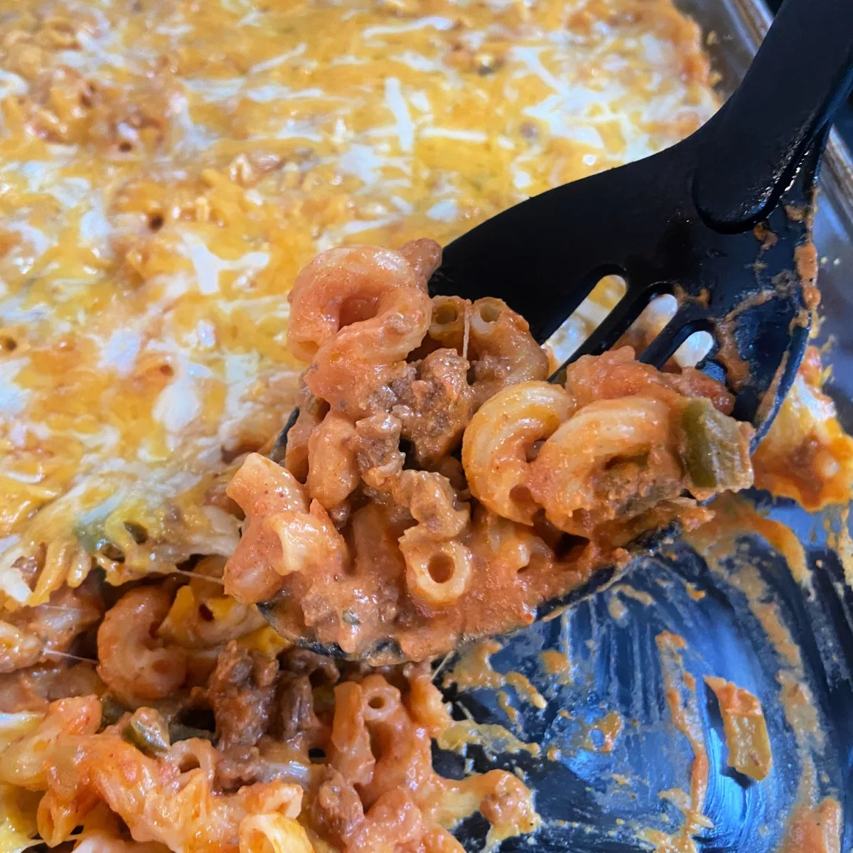 sloppy joe pasta casserole