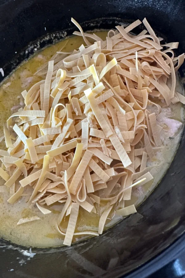 thin egg noodles