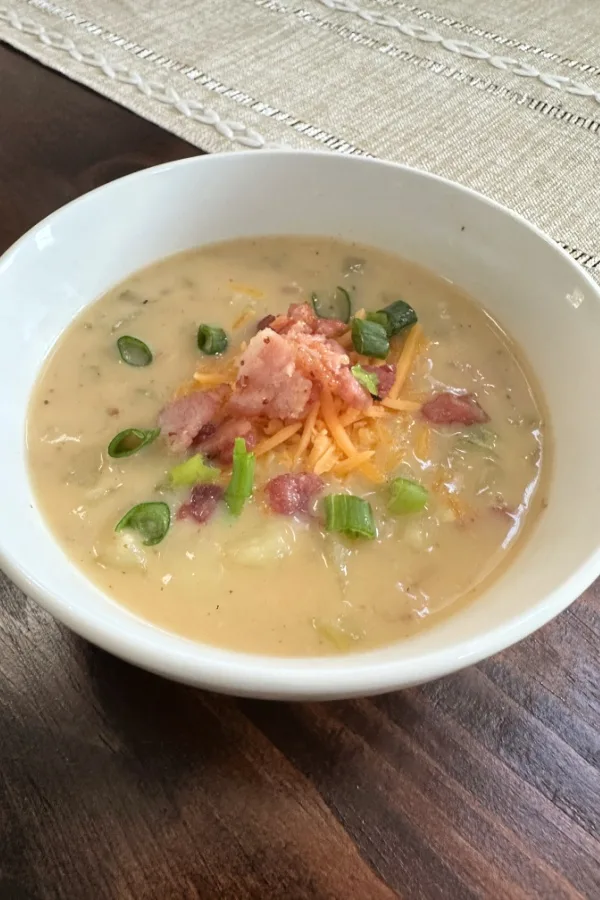 cheesy potato soup