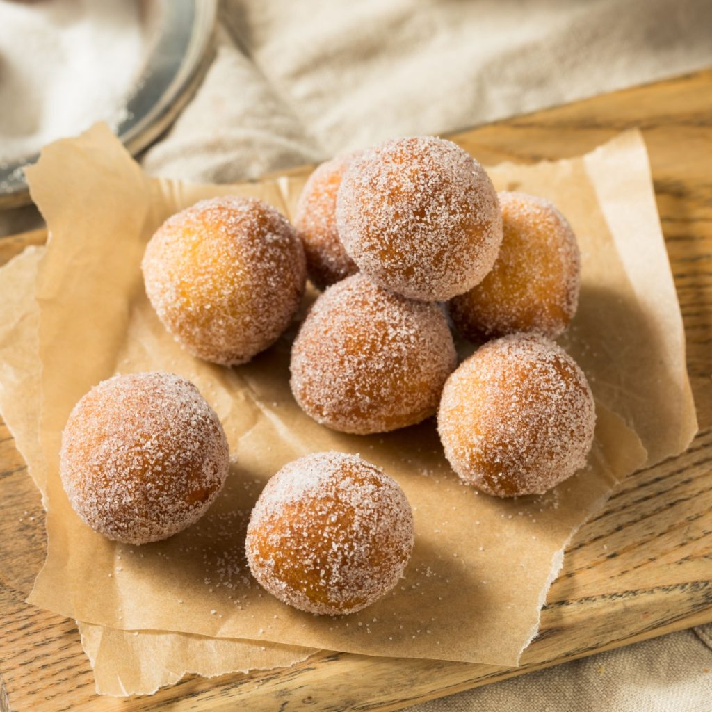 pumpkin donut holes