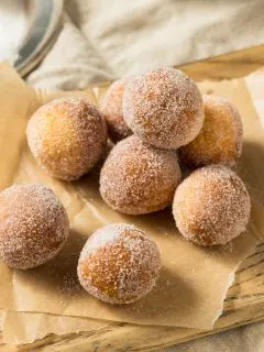 pumpkin donut holes