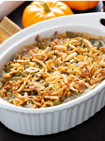 green bean casserole baked