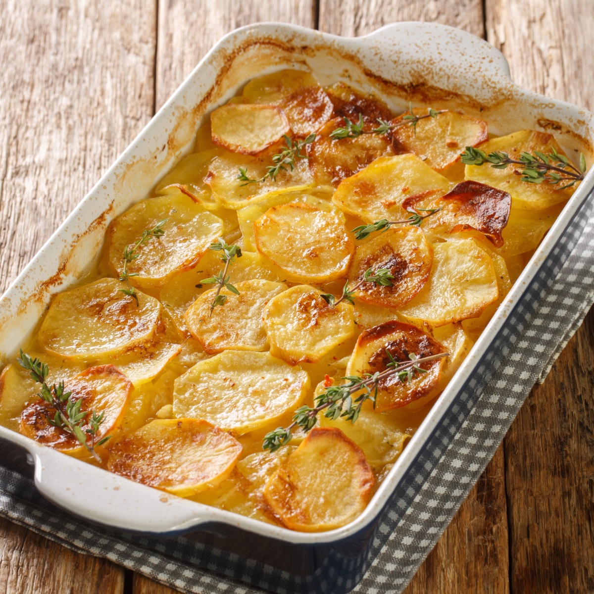 scalloped potatoes