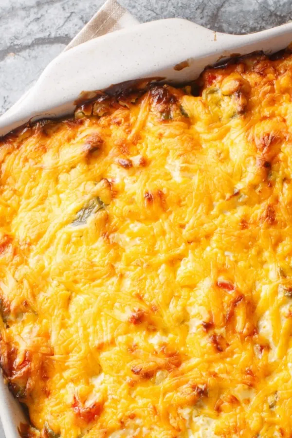 cheese on casserole 