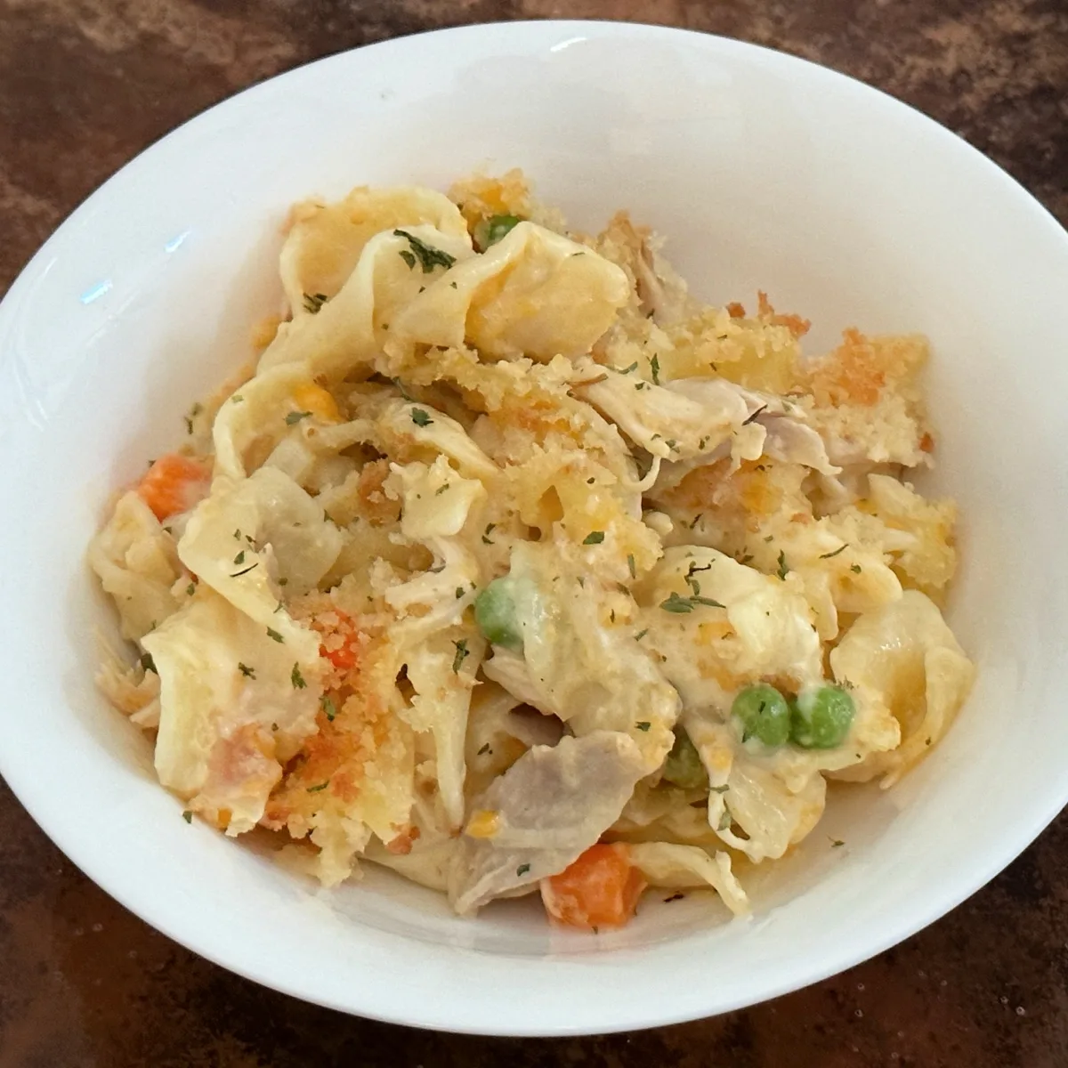 chicken noodle casserole