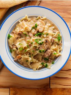 ground beef stroganoff