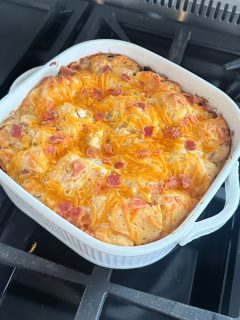 chicken bacon ranch bubble up casserole