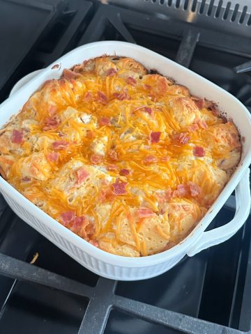 chicken bacon ranch bubble up casserole