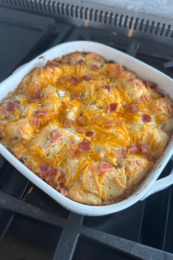 chicken bacon ranch bubble up casserole