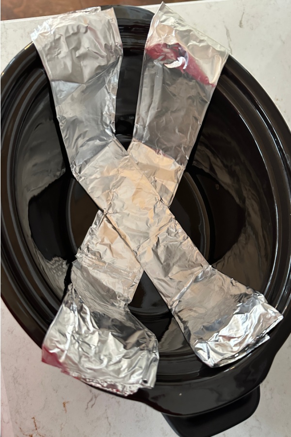 foil x in crockpot
