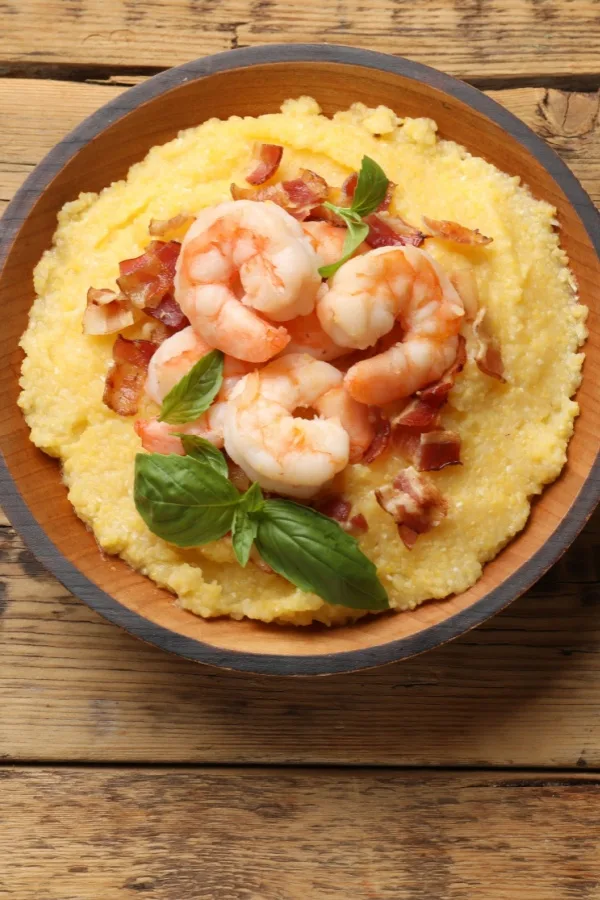 shrimp grits bacon