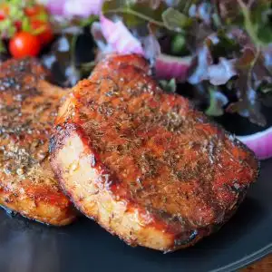 Jamaican jerk pork chops