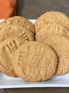 3 ingredient peanut butter cookies