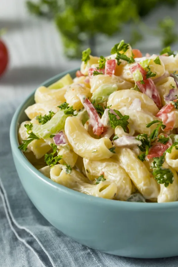elbow noodle salad
