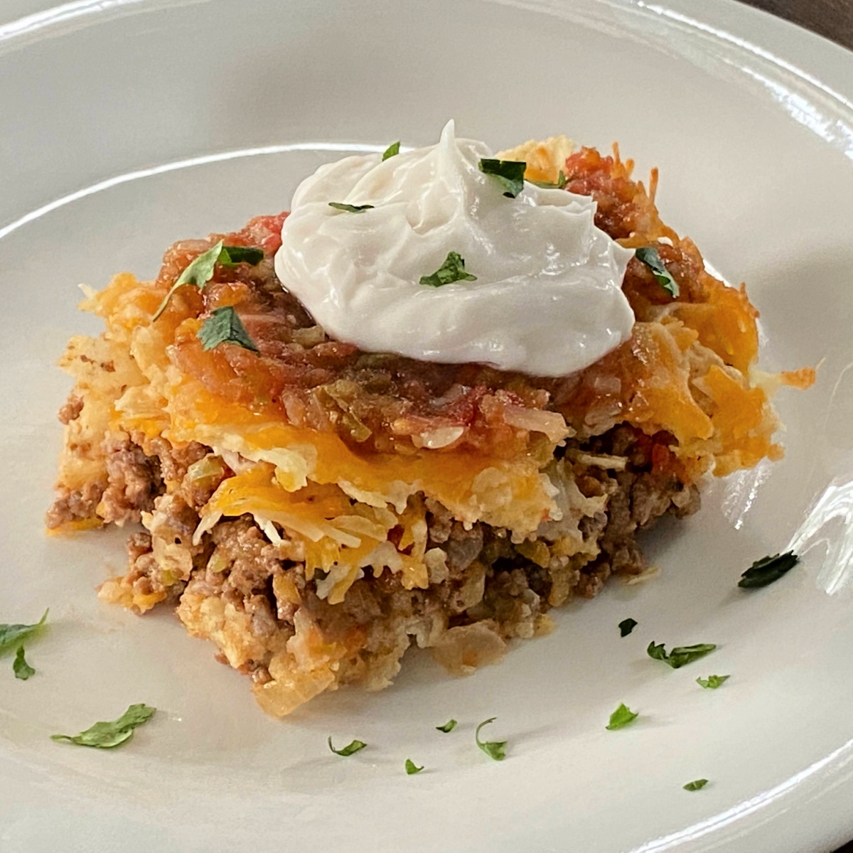 easy taco casserole