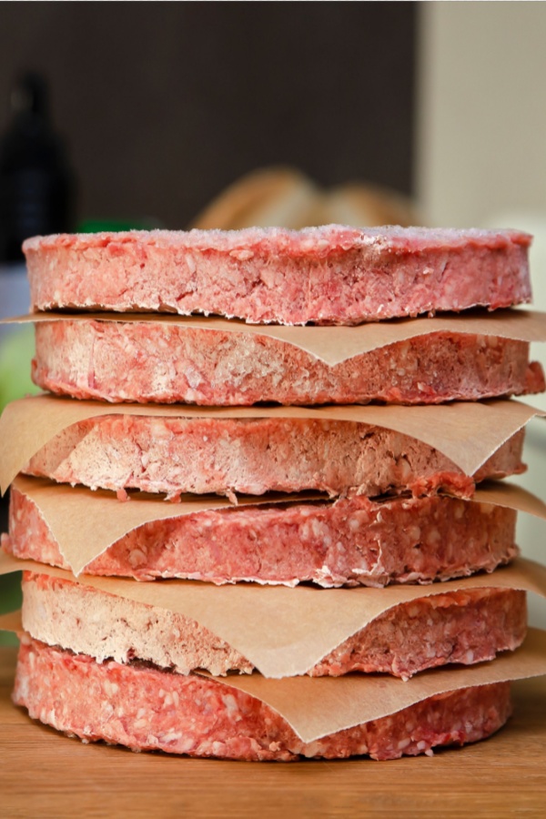 larger hamburger patties