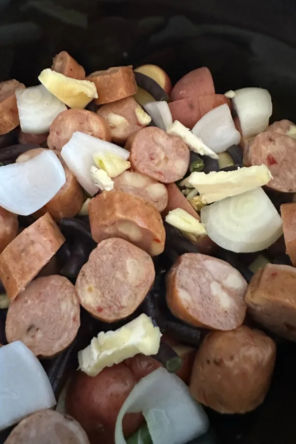 butter in crock pot