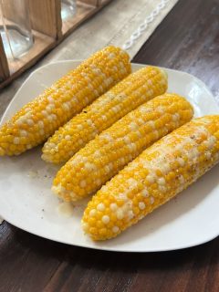 cream and honey corn on the cob