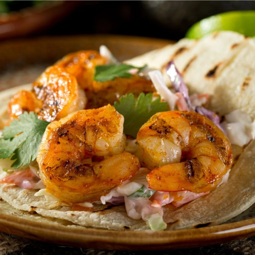 honey garlic lime shrimp