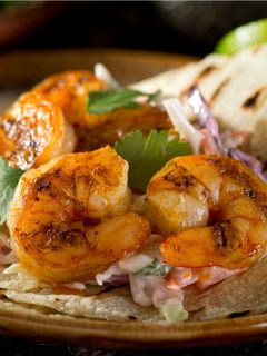 honey garlic lime shrimp