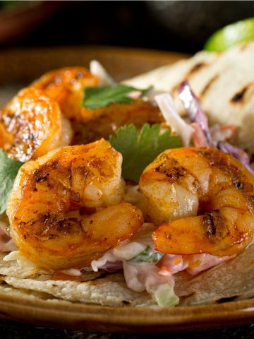 honey garlic lime shrimp