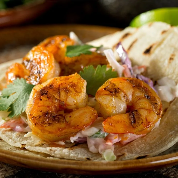 honey garlic lime shrimp