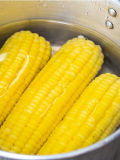 boil corn on the cob