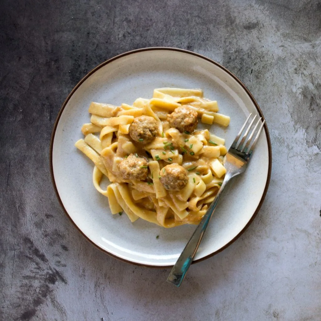 meatball stroganoff