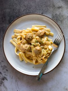 meatball stroganoff